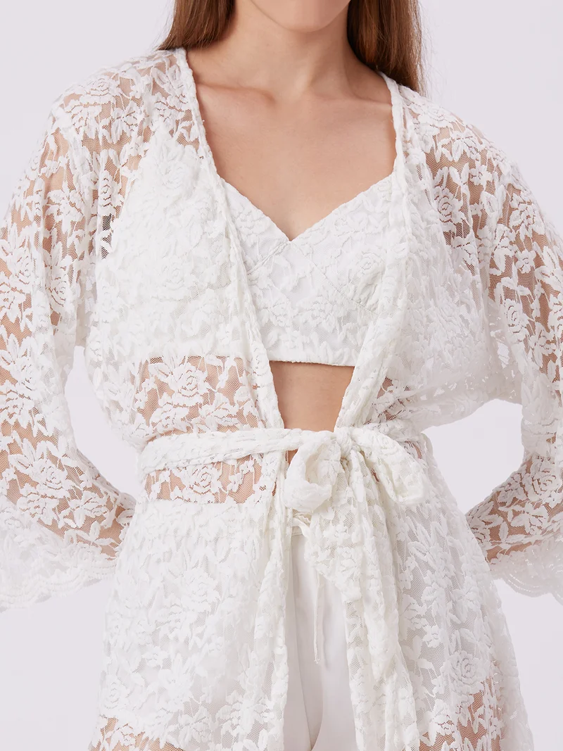 AMMARZO Nylon Spandex Robe