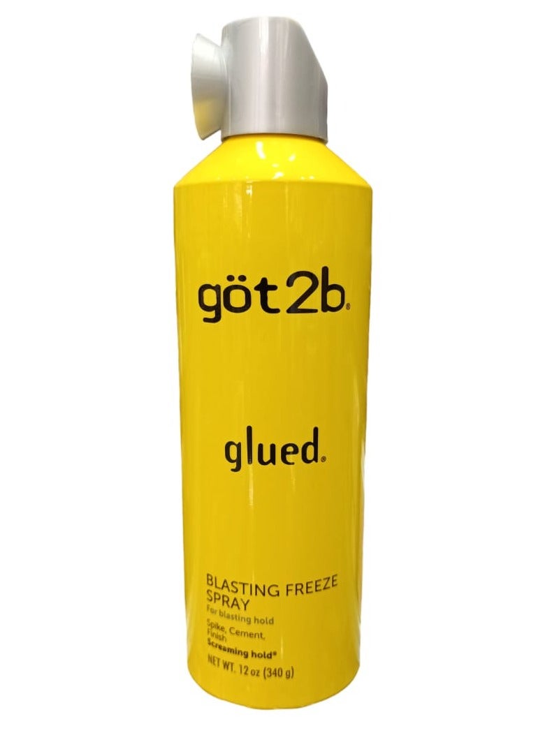 Got2b Schwarzkopf Got 2b Glued Blasting FreezeSpry for Screaming Hold 340g - Image 2