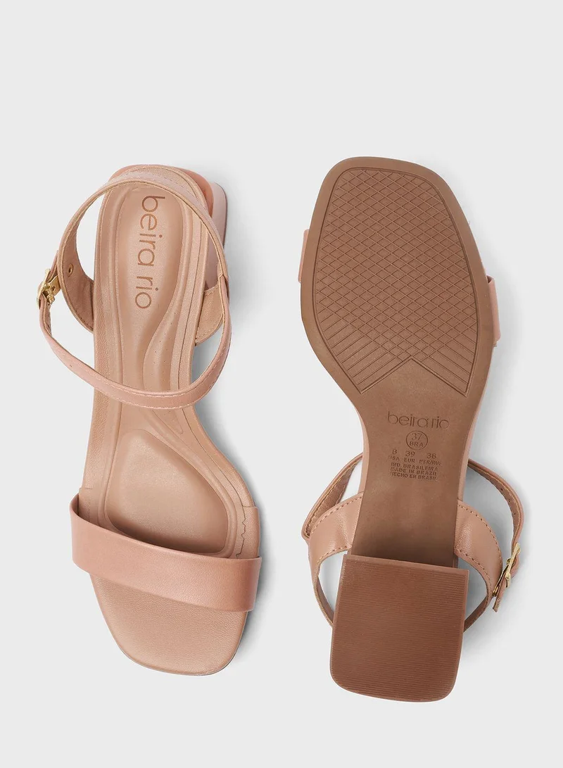 Beira Rio Rosa Sandals