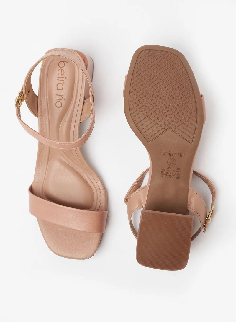 Beira Rio Rosa Sandals