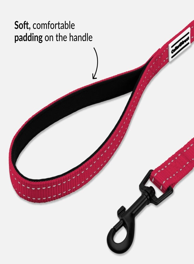 CollarDirect Dog Leash Durable Pet Leash for Walking Training Running for Dogs (Reflective Padded, Pink, S) - Image 3