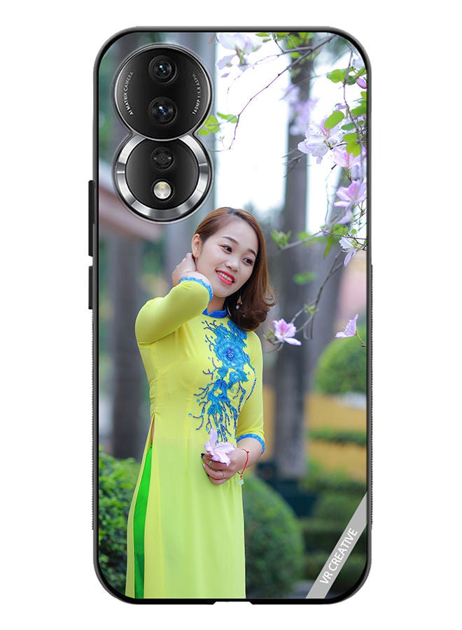Protective Case Cover For Honor 80 Nepal Traditional Girl Design Multicolour