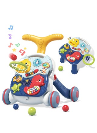 3 in 1 Learning Walker for Babies,Sit to Stand Baby Walker, Baby Push Walkers and Activity Center Walker, Musical Walking Toys, Adjustable Push Walkers for Boys Girls Toddlers Over 6 Months - pzsku/ZEFBFD3EF2103B640EA99Z/45/1749723339/779486aa-7db2-48c8-94b9-606a342dada0