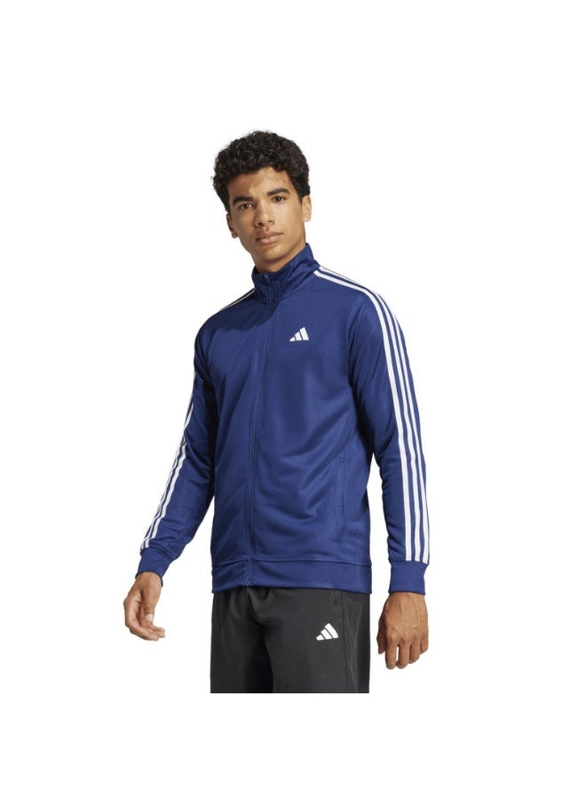 Adidas adidas TR-ES 3S T-TOP Blue Training TRACK TOPS for Men - XS - Image 5