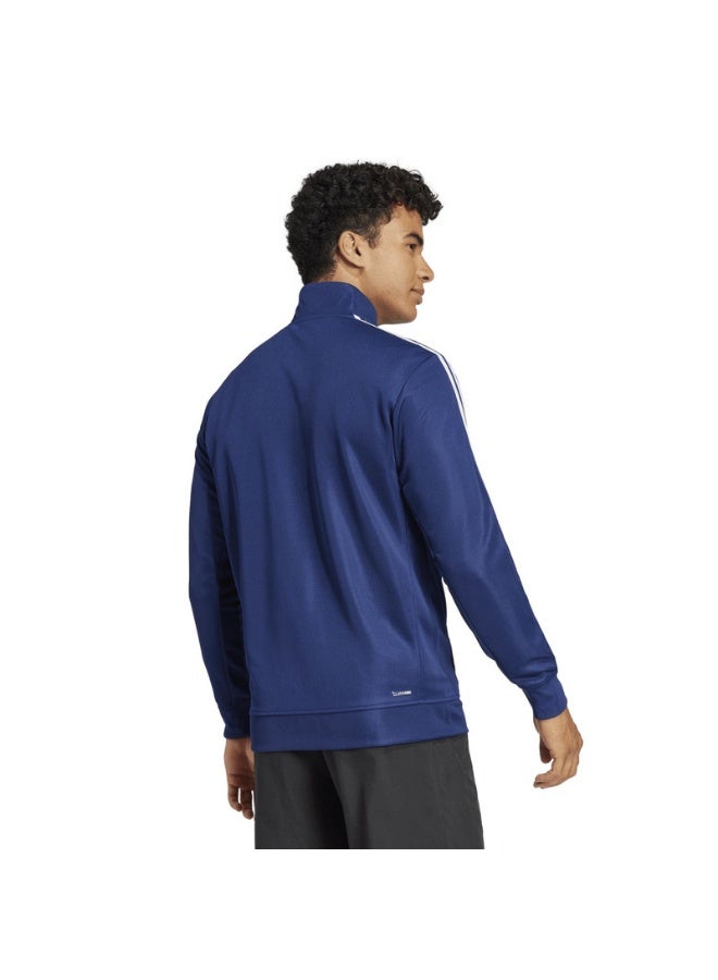 Adidas adidas TR-ES 3S T-TOP Blue Training TRACK TOPS for Men - XS - Image 3
