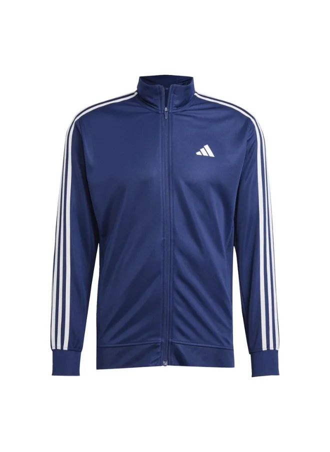 Adidas adidas TR-ES 3S T-TOP Blue Training TRACK TOPS for Men - XS