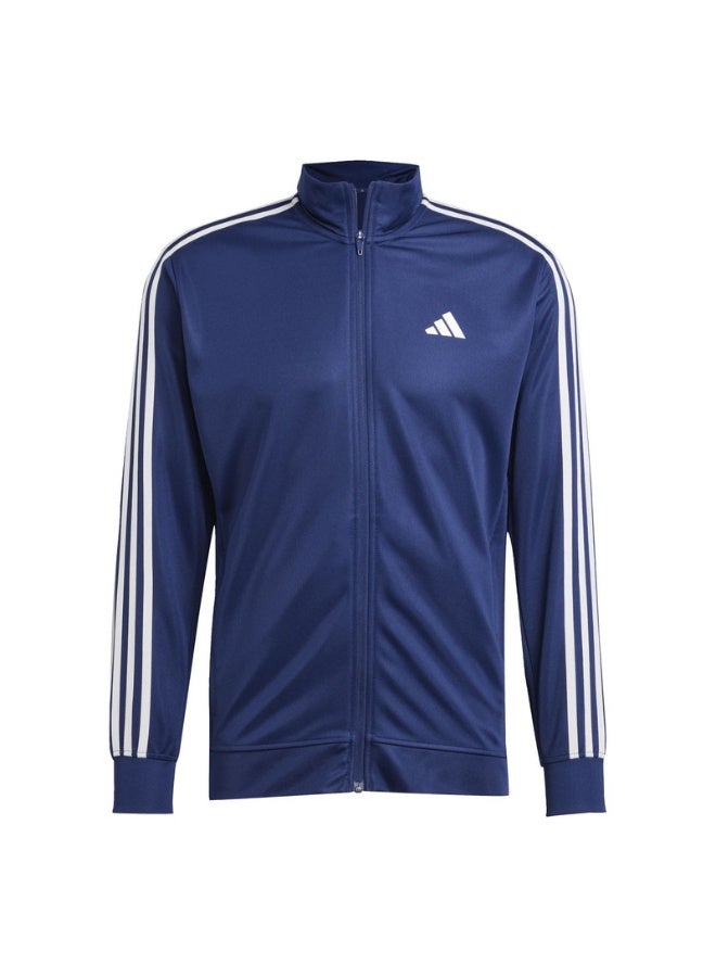 Adidas adidas TR-ES 3S T-TOP Blue Training TRACK TOPS for Men - XS - Image 1