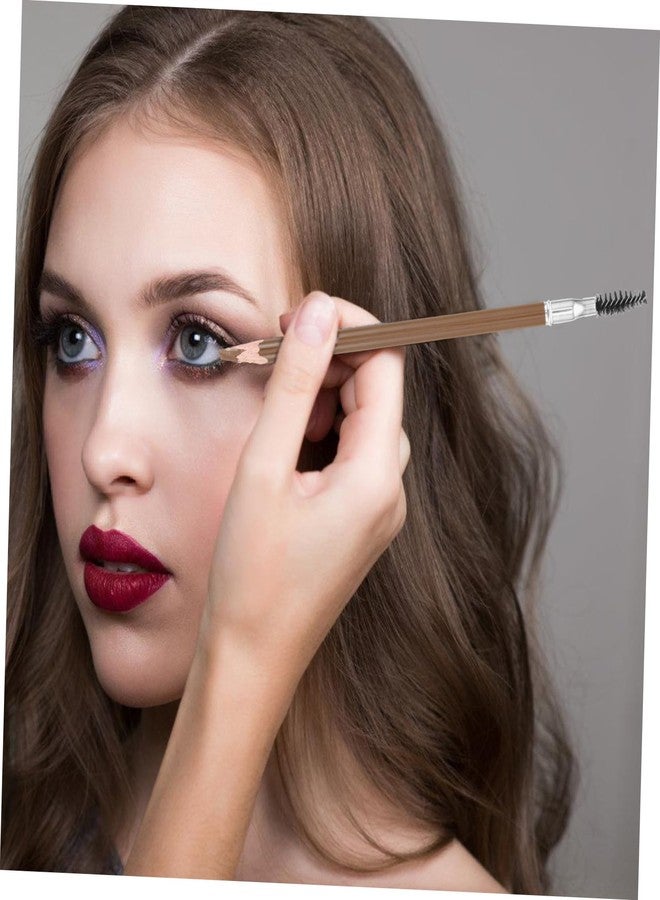 VICASKY Wooden Eyebrow Pencil Non-smudge Waterproof Makeup Brow Pencil for Women - Image 4