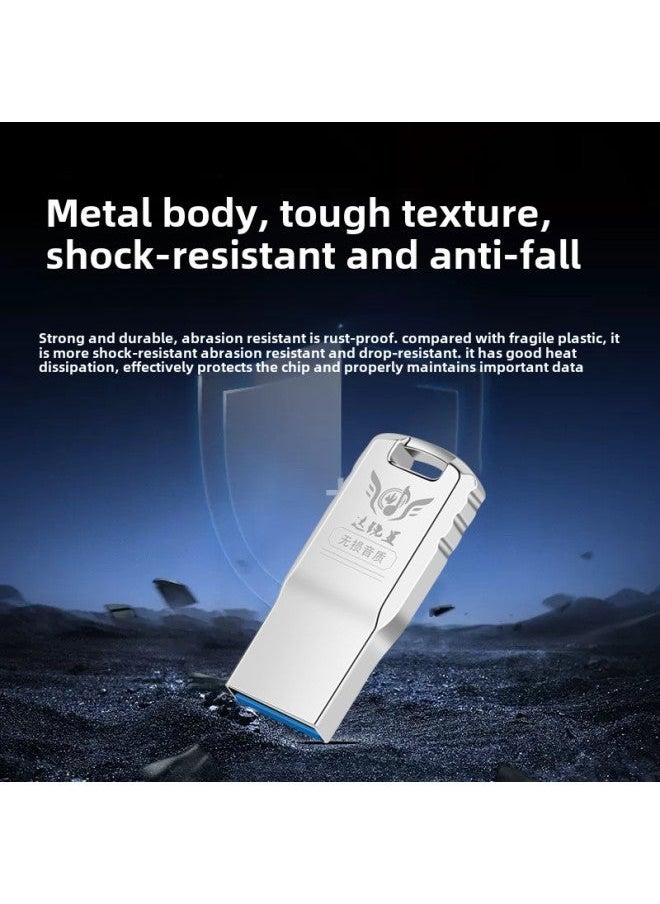 Whistle Car Music USB Flash Disk High Sound Quality Lossless Popular TikTok Songs Generation Disk-Color:Whistle + U6 Packaging-Capacity:32gb [no Content]  - Image 4