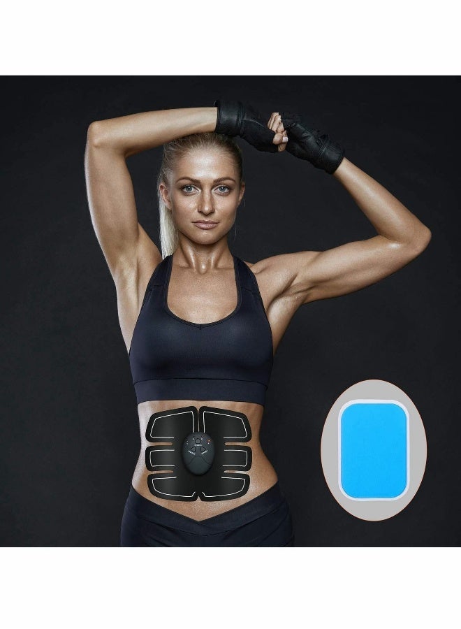 Loquat Abs Trainer Replacement Gel Pads Delfino Muscle Stimulator Pads Abdominal Toning Belt Accessories For Toner Trainer 36 Pcs - Image 3