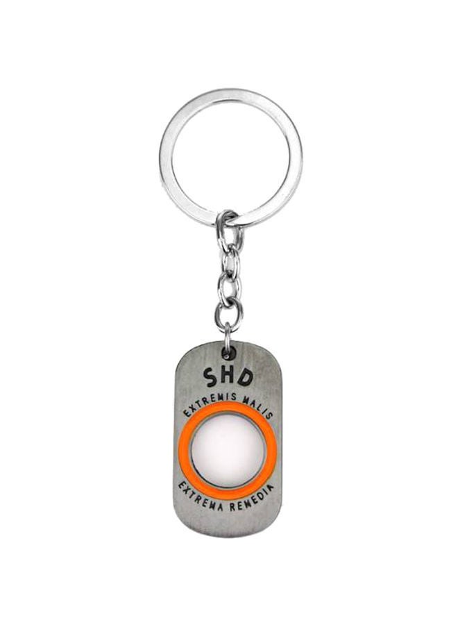 NIBEMINENT Tom Clancy's The Division Game Metal Dog Tag Keychain 