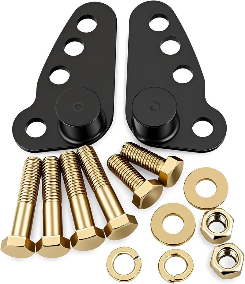 KASIMT 1-3" Rear Adjustable Lowering Kits fits for Harley Davidson Touring Bikes/Street Glide/Electra Glide/Ultra Glide/Road King with Hard Saddlebags Only/Standards 2002-2016 - Image 2