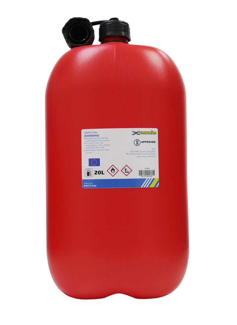 XCESSORIES - Xcessories Plastic Petrol Can 20L - Image 1