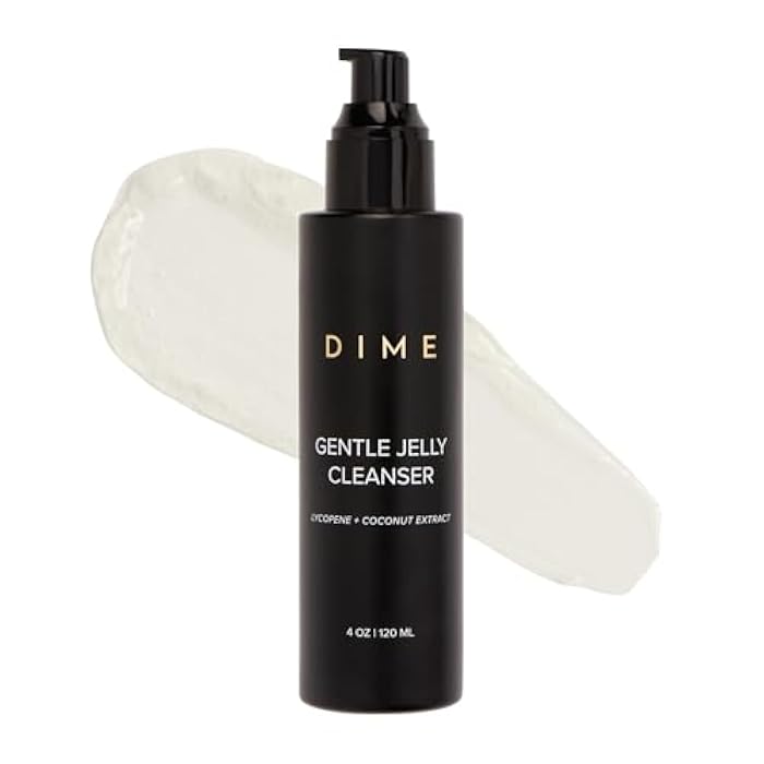 DIME Beauty Gentle Jelly Cleanser, Hydrating Facial Cleanser and Makeup Remover with Vitamin E, Sensitive Skin Face Wash, 4 oz / 120 ml - Image 2