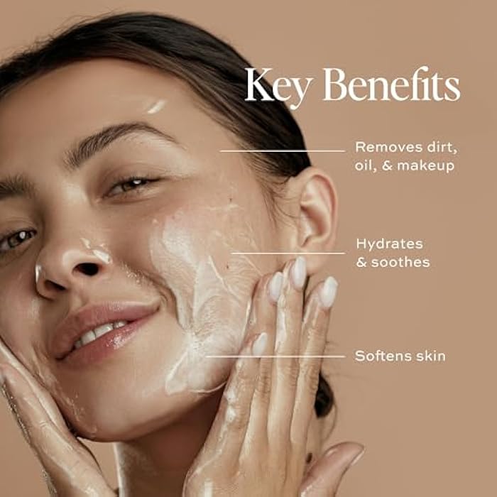 DIME Beauty Gentle Jelly Cleanser, Hydrating Facial Cleanser and Makeup Remover with Vitamin E, Sensitive Skin Face Wash, 4 oz / 120 ml - Image 3