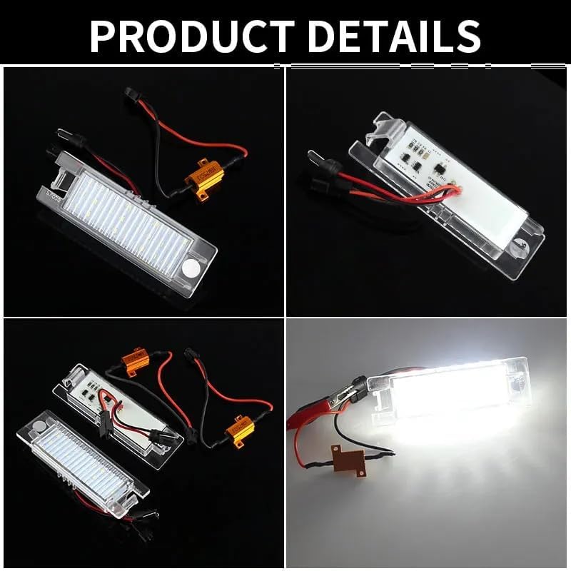DEMULAX 2X 12V Error Free License Plate Lights - Image 5