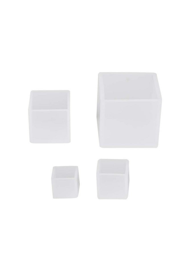 Resin Silicone Set4 Pcs Different Sizes Cube Silicone Resin Casting For Diy Ornaments Crafts - pzsku/ZEFC0421225BAE2FB8DB3Z/45/_/1720075266/2b9ffef8-76f0-4166-9c29-28e95559de1e