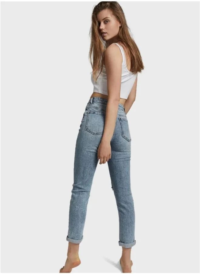 Cotton On stretch mom jean