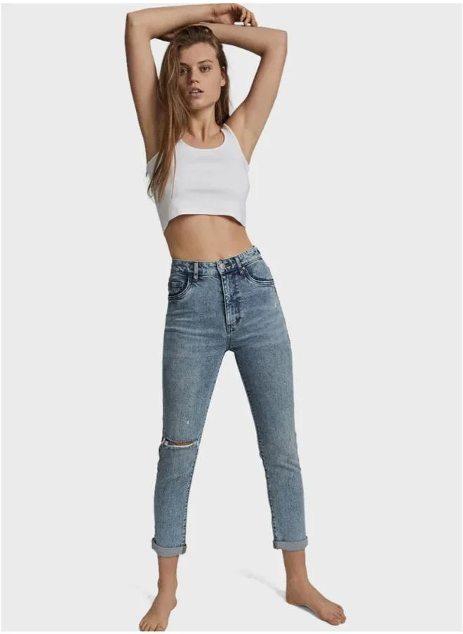 Cotton On stretch mom jean