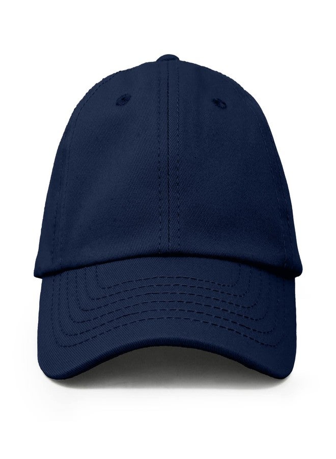 DALIX Infant Baseball Hat Baby Cap Tiny Extra Small Girls Boys in Navy Blue - Image 4