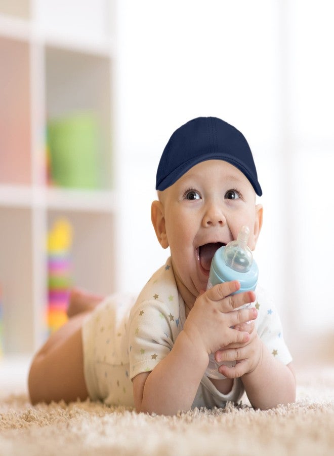 DALIX Infant Baseball Hat Baby Cap Tiny Extra Small Girls Boys in Navy Blue - Image 5