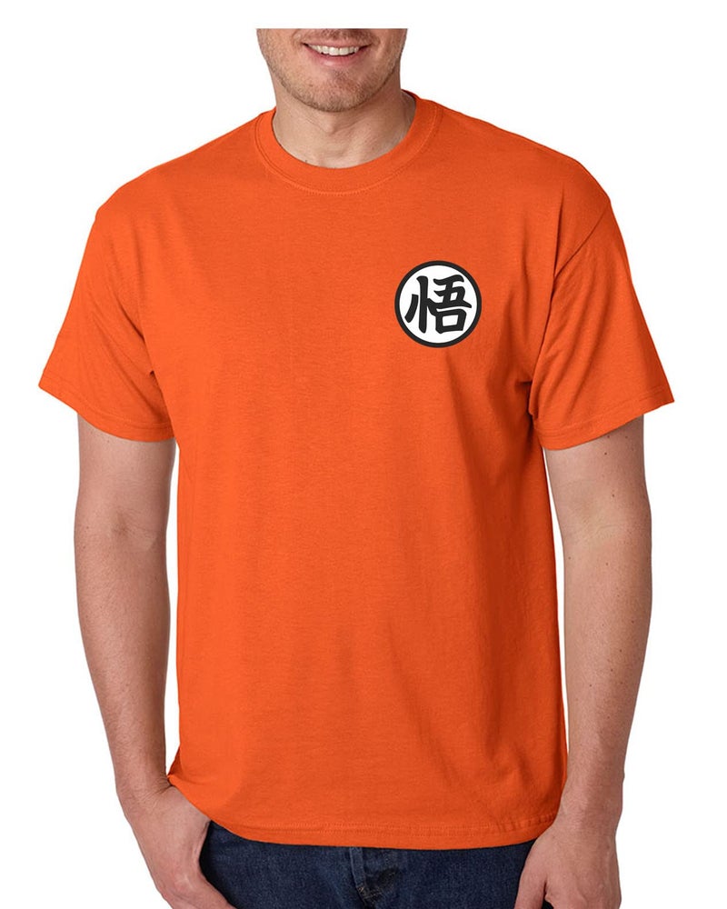 ALLNTRENDS Adult T Shirt Training Symbol Trendy Shirt Popular (XL, Orange) - Image 1