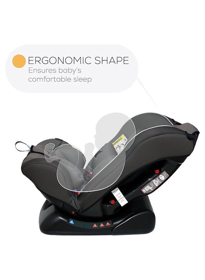 Nurtur مقعد سيارة برونو للأطفال/الأطفال 3 في 1 - 4 أوضاع للاستلقاء - حزام أمان بخمس نقاط - زاوية للإمالة 143 درجة - من 0 أشهر إلى 7 سنوات - Image 4