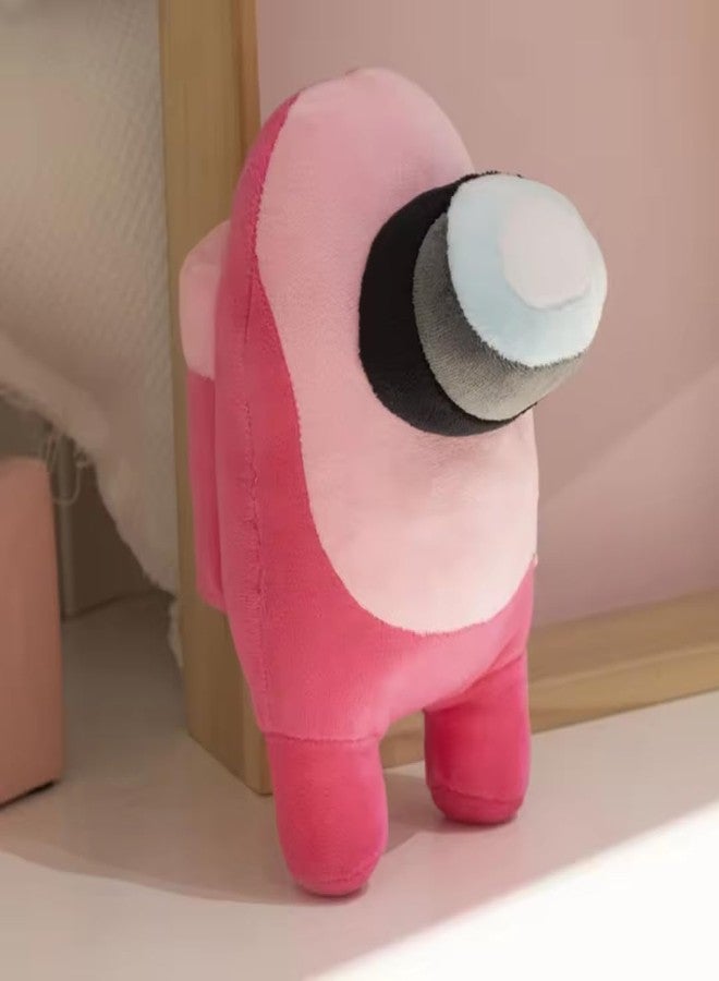 TechMax Solution لعبة قطيفة على شكل فضائي وردي اللون ذو عيون كبيرة من شركة TechMax Solution - Image 4