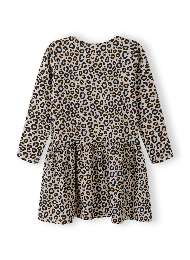 MINOTI Kids Girls Printed Long Sleeve Dress
