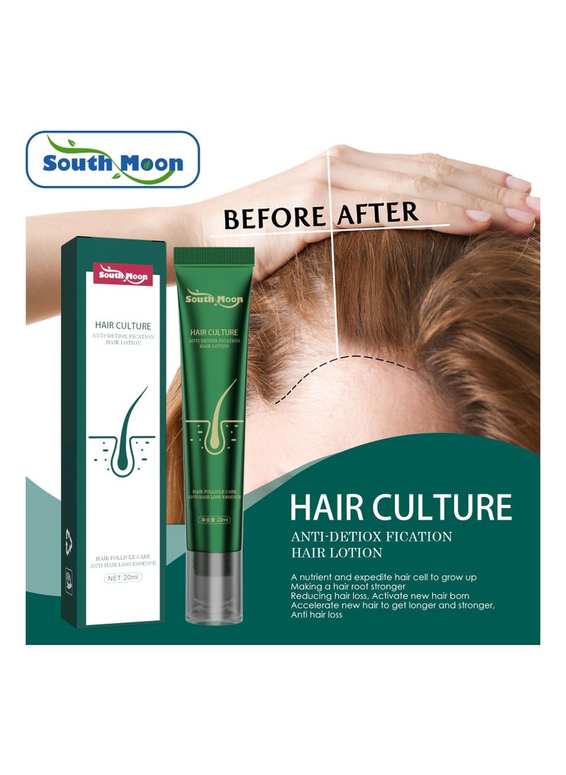 SOUTH MOON Biotin Fast Hair Growth Oil Hair Regrowth Serum Hair Thinning Treatment Hair Growth Liquid Anti-Hair Loss for Women amp Men  - Image 1