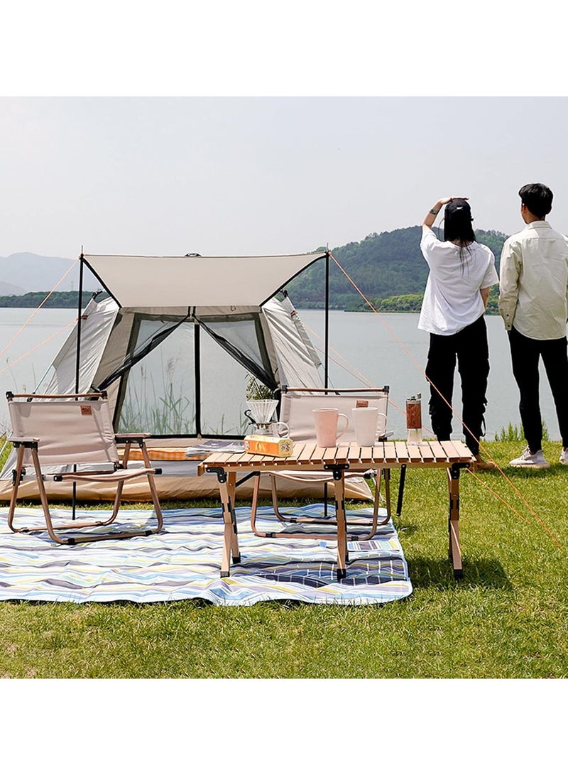 DubaiGallery Tent 8 Person Camping Tent Lightweight Waterproof Backpacking Tent Double Layer Tent for Camping Picnic Travel Family Camping Tent, Easy Setup,Small 3~4 Person - Image 3