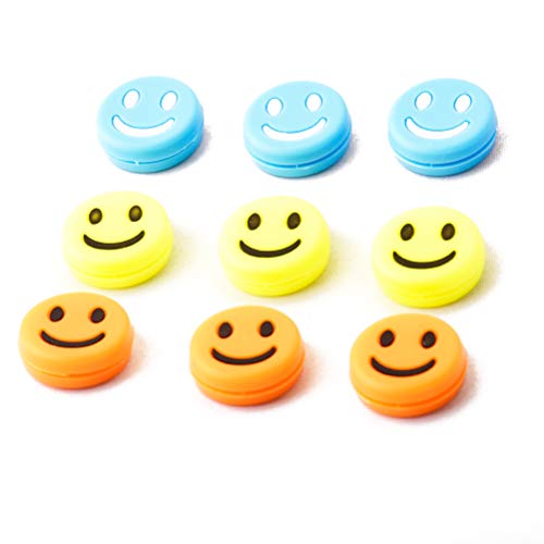 powerti Tennis Vibration Dampener-Set of 12-Shock Absorber for Tennis Strings,Premium-Durable & Long-Lasting(Yellow,Blue,Orange and Red) - Image 5
