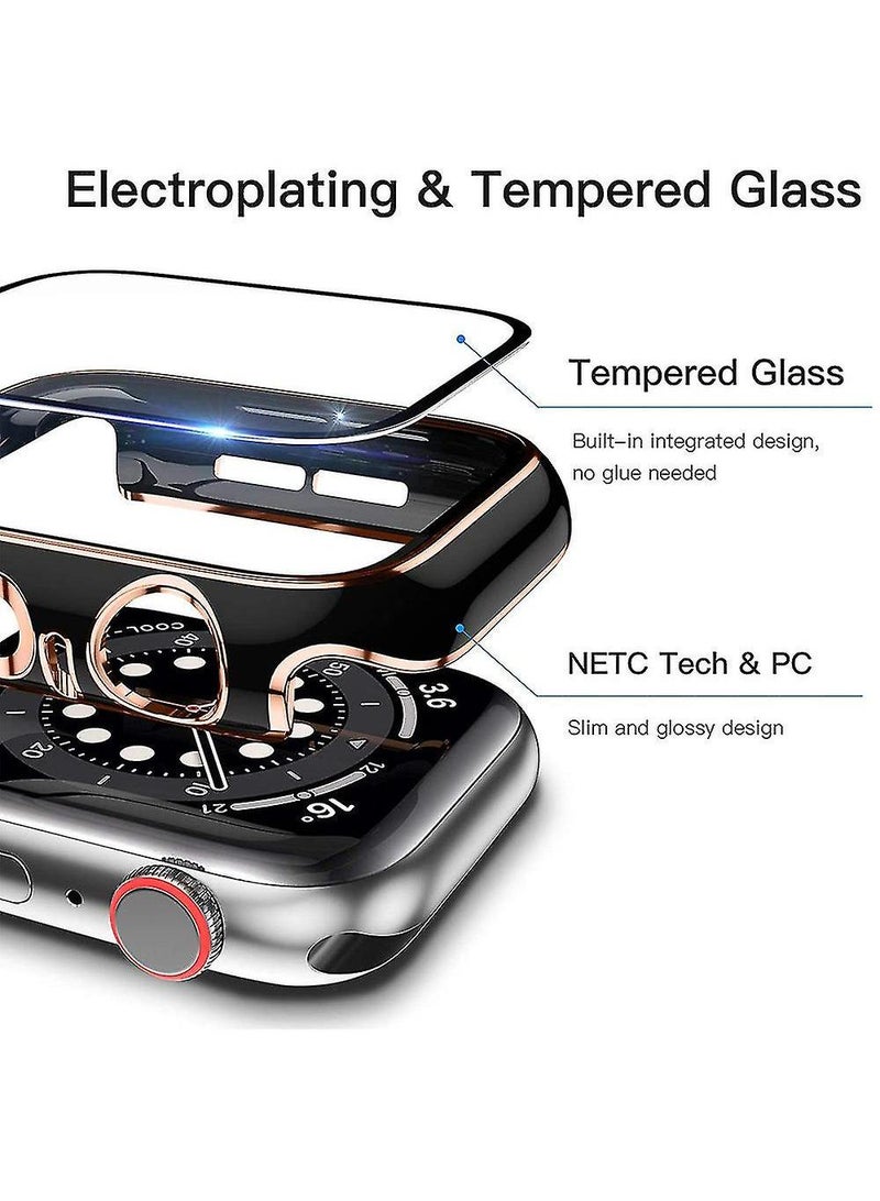 Y&D 2Piece Suitable For AppleWatch1/2/3 42mm universal Watch Tempered Film Integrated Protective Case - Image 4