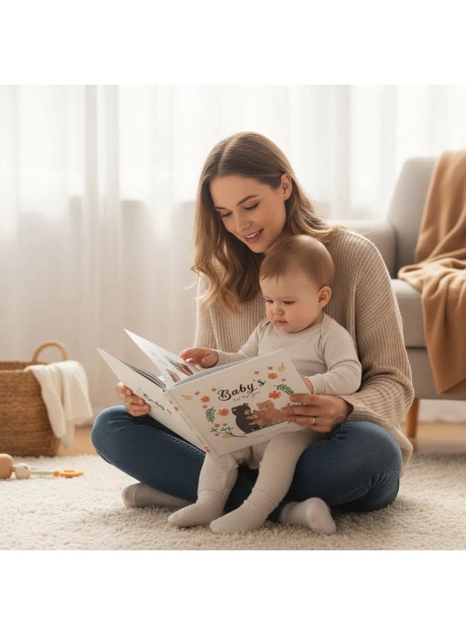 First 5 Year Memory Book for Baby Boy and Girl - Record Every Event Birth to Age 5, Scrapbook, Journal - Image 5