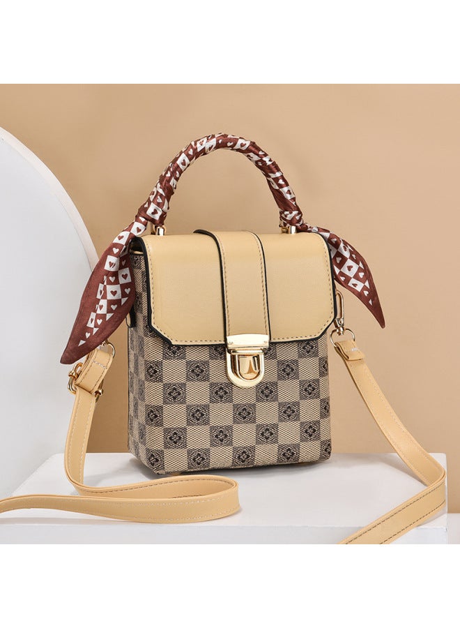 Women's Bag Style Small Square Bag Minibag Retro Atmospheric Shoulder Crossbody Bag Mobile Phone Bag Women's Bag Bag - Image 2