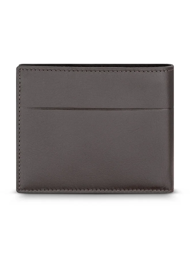 CERRUTI 1881 Oxford Brown Genuine Leather Wallet For Men
