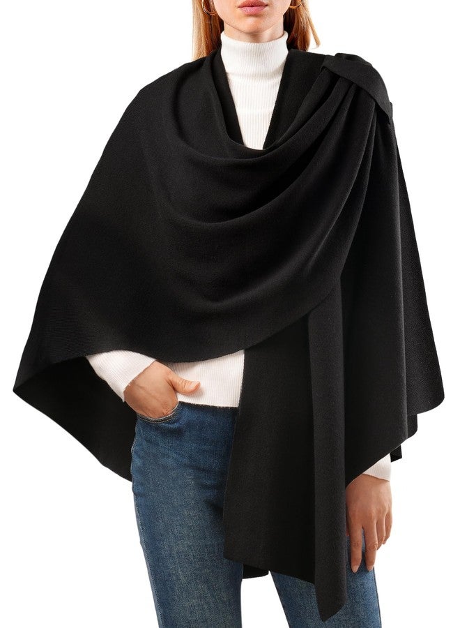 فورتوك شال بونشو كبير من FURTALK للنساء، شال أنيق مفتوح من الأمام، مناسب لفساتين السهرة - Image 1