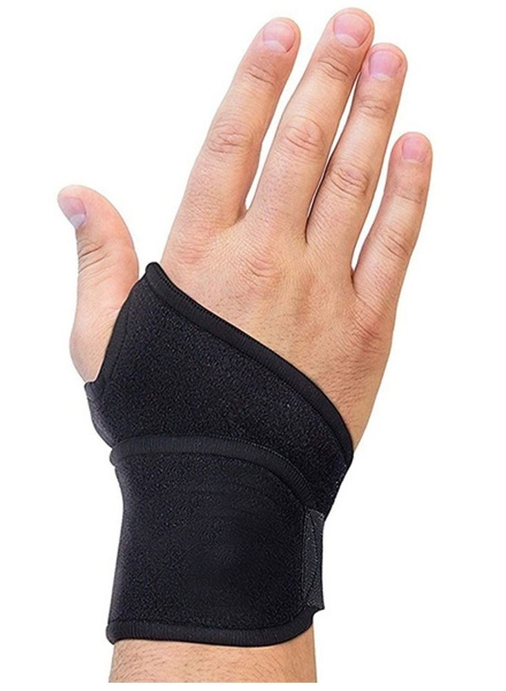 SYOSI دعامة المعصم لنفق الرسغ، دعامة مريحة وقابلة للتعديل لدعم المعصم لالتهاب المفاصل والتهاب الأوتار، لف المعصم للراحة من الألم، تناسب اليد اليسرى واليمنى - مفردة - Image 4