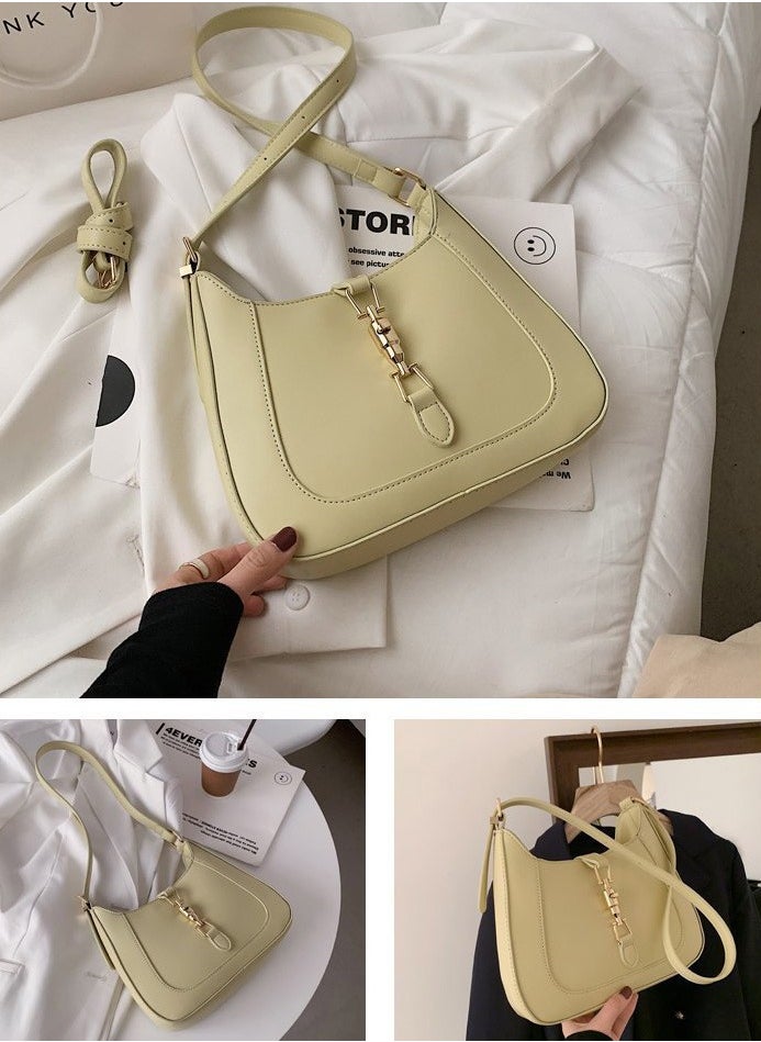 Arabest - Shoulder Bag Purse for Women, Handbag Crossbody Bag Underarm PU Leather Wallet Tote - Image 1