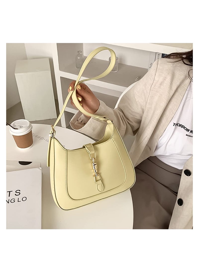 Arabest - Shoulder Bag Purse for Women, Handbag Crossbody Bag Underarm PU Leather Wallet Tote - Image 1