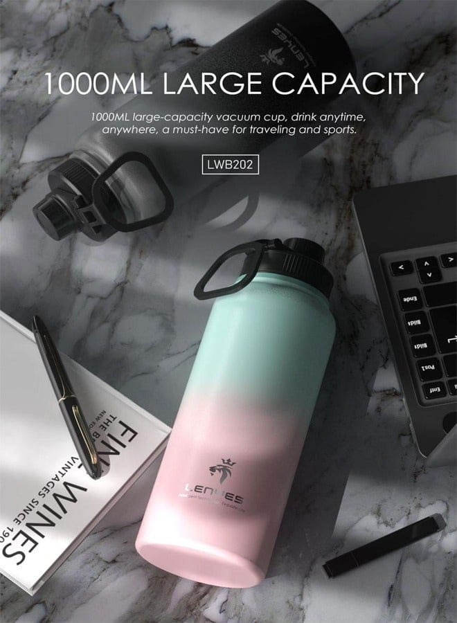 لينيس كوب سيارة عازل للحرارة LWB202 بتصميم متدرج الألوان وسعة 1000 مل - Image 5