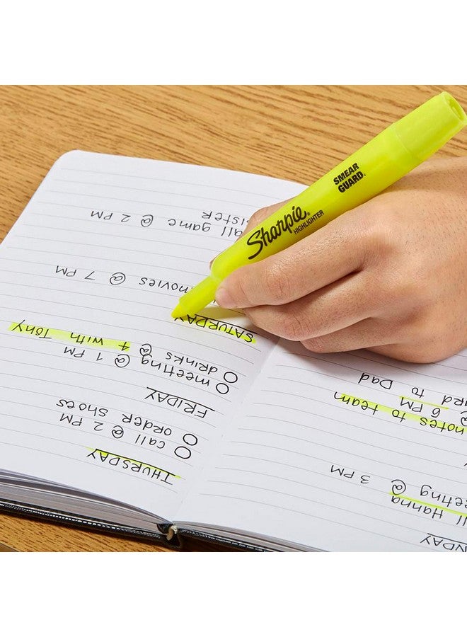 SHARPIE 25162PP Accent Tank-Style Highlighter, Fluorescent Yellow, 2-Pack - Image 3