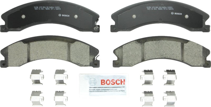 BOSCH BC1565A QuietCast Premium Ceramic Disc Brake Pad Set - Compatible with Select Nissan NV1500, NV2500, NV3500, Titan XD; REAR - Image 5