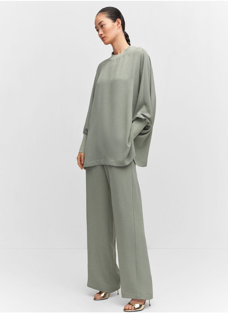 MANGO - High Waist Pants - Image 1