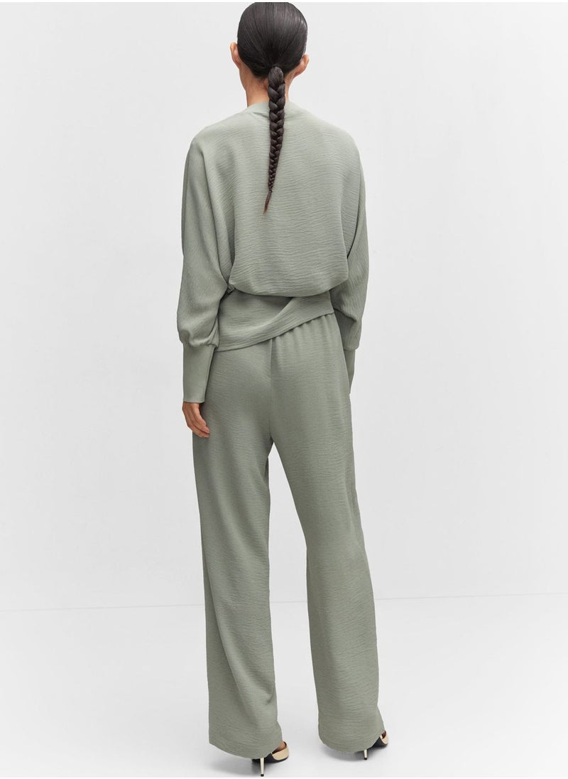 MANGO - High Waist Pants - Image 1