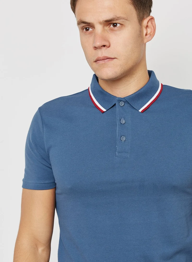 TOPMAN Muscle Fit Polo
