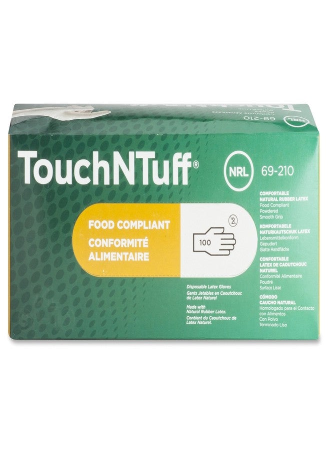 Ansell قفازات متوسطة من اللاتكس الطبيعي المطاطي - Image 1