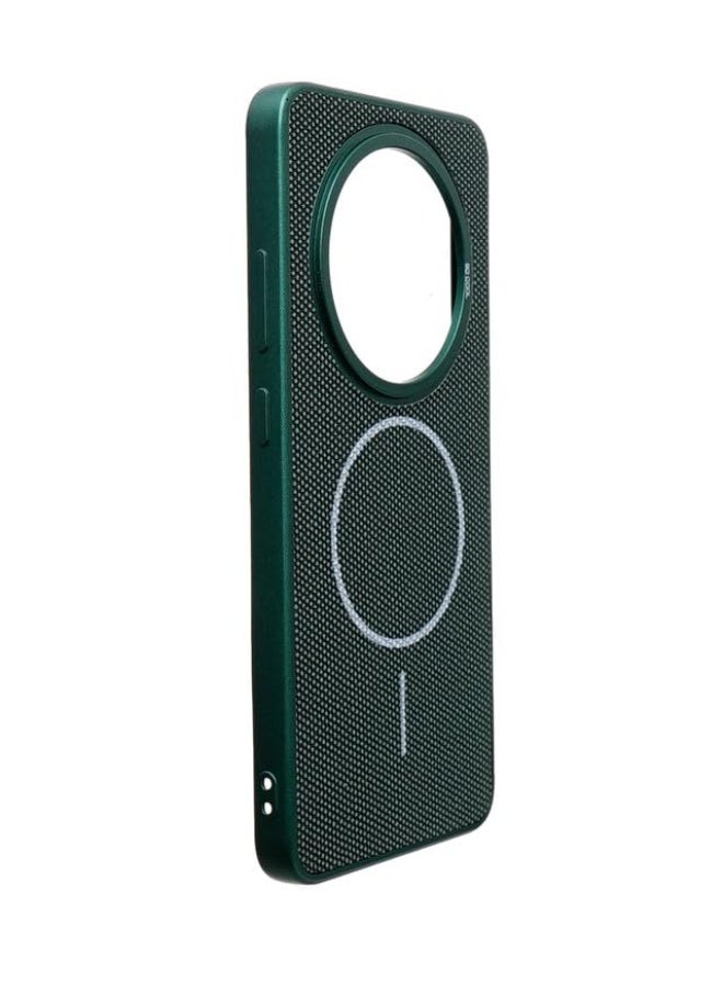 Plastic Back Cover For Oppo Reno 12 F, Green - Image 3