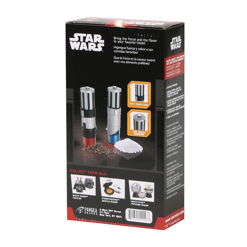 Uncanny Brands Star Wars Lightsaber Electric Salt and Pepper Mill Grinder (Pack of 2) - Image 5