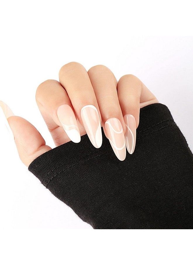 AIMEILI Soak Off U V Led Nude Gel Nail Polish Natural Sheer Pink Nail Polish Gel Set Of 4Pcs X 10Ml Kit Set 17  - Image 4